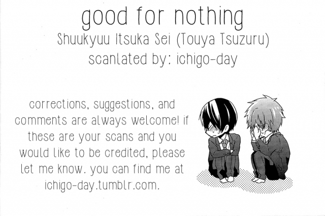 (Renai Survival) [Shuukyuu Itsukasei (Touya Tsuduru)] good for nothing (Free!) [English] [ichigo-day]_39