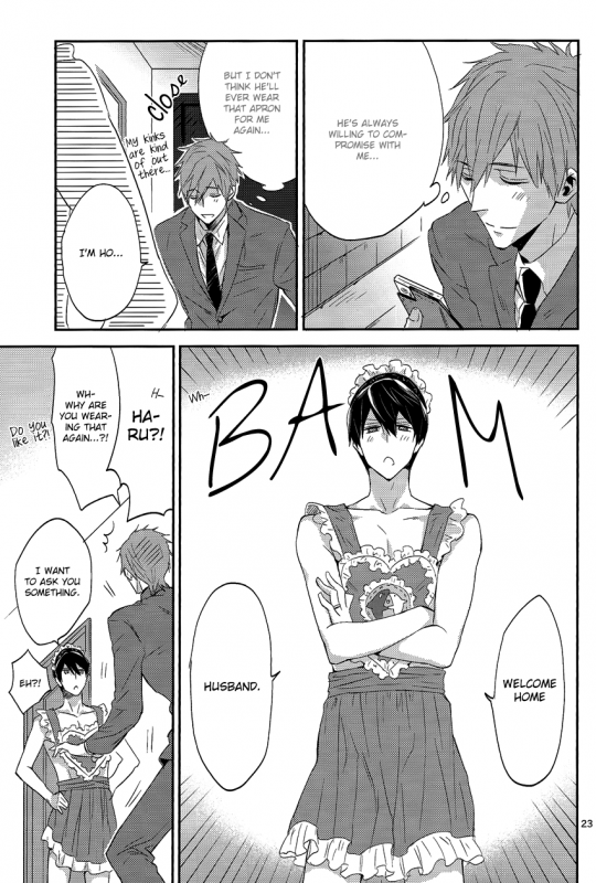 (Renai Survival) [Sneeeze (Kubu)] Itoshi no Danna-sama  Beloved Husband (Free!) [English] [_22