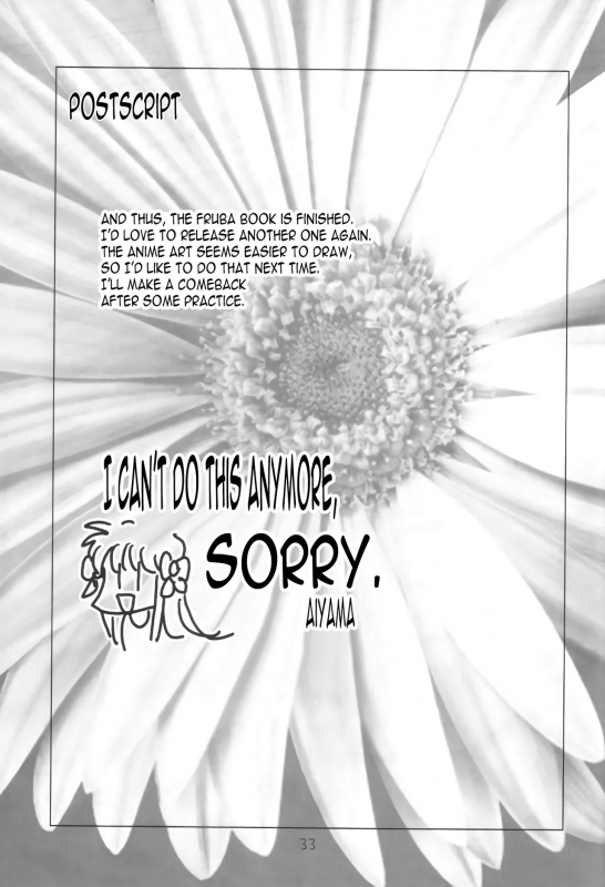 (SC15) [Oh!saka Spirits (Aiyama Toshikazu, Ugeppa)] Momoiro Kataomoi (Fruits Basket) [English] [N04h]_31