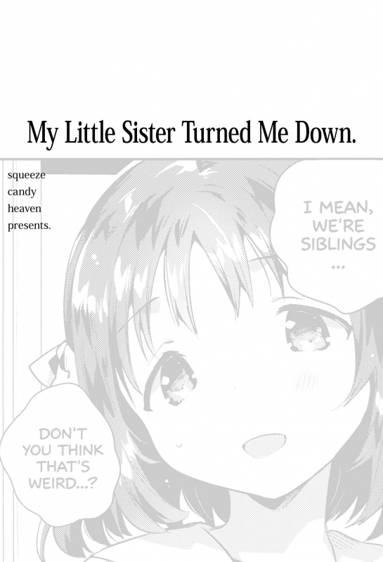 (SC2018 Summer) [squeezecandyheaven (Ichihaya)] Imouto wa Boku o Futta  My Lit_25