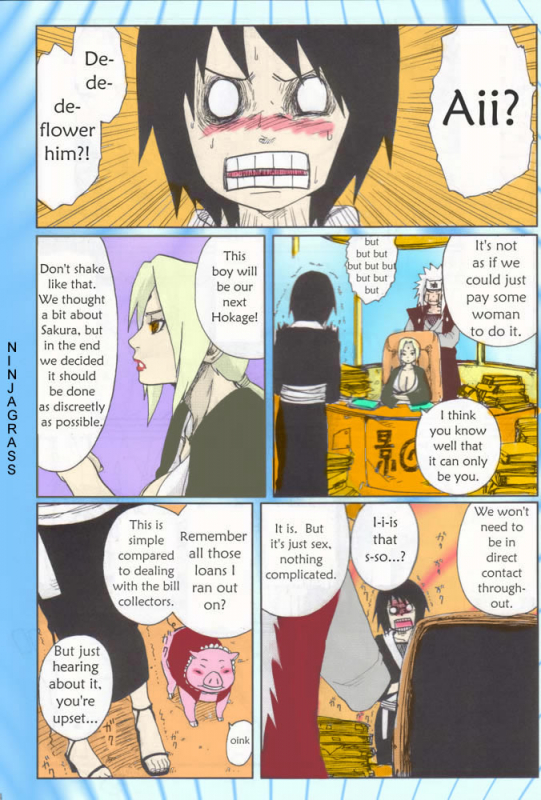 (SC29) [PETS (rin, kuro, may)] Nisemono (Naruto) [English] [persepolis130] [Colorized]_04