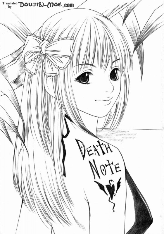 (SC31) [Bone★chinA (Chuuni no Keroyon, Hasumi Hiro)] MISA NOTE (Death Note) [English] {doujin-moe.com}_01