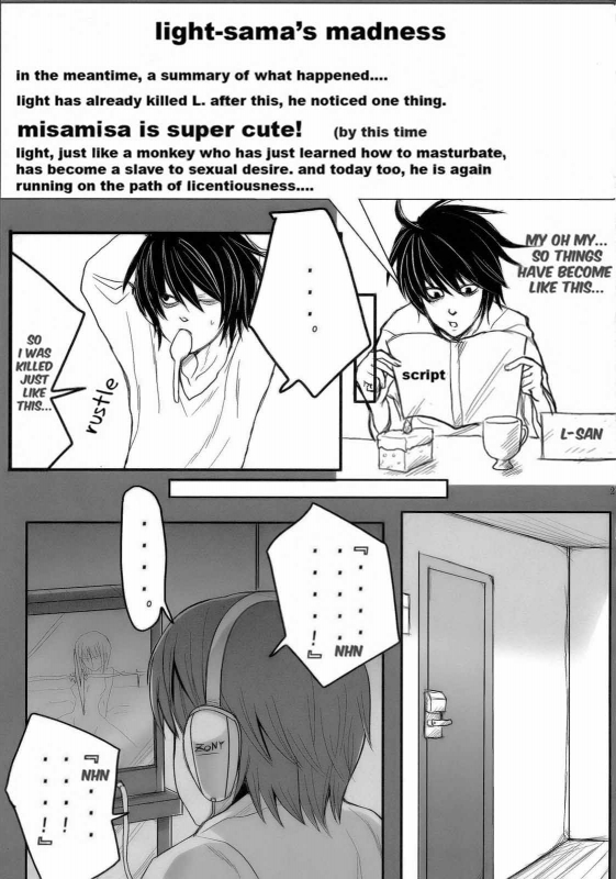 (SC31) [Bone★chinA (Chuuni no Keroyon, Hasumi Hiro)] MISA NOTE (Death Note) [English] {doujin-moe.com}_25