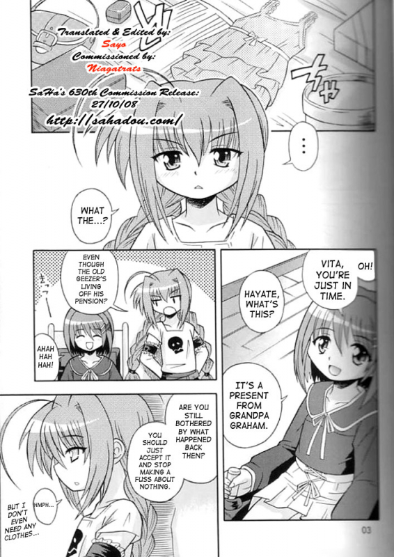 (SC31) [Taikan Kyohougumi (Azusa Norihee)] Vita Max! (Mahou Shoujo Lyrical Nanoha) [English] [SaHa]_01