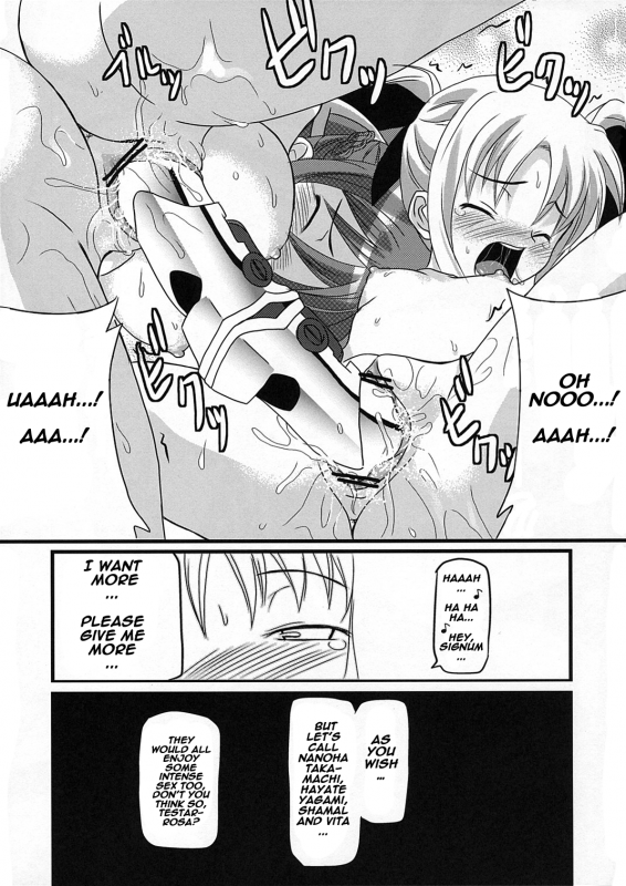 (SC32) [SAZ (soba, Soukurou)] 4976x8 no (Mahou Shoujo Lyrical Nanoha A's) [English] [saizouh88 + naxu_11