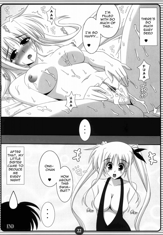 (SC38) [HATENA-BOX (Oda Ken'ichi)] SISTER LOVER (Mahou Shoujo Lyrical Nanoha) [English] =Team Vanilla=_20
