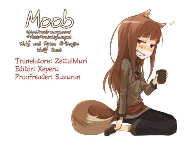 (SC38) [Raijinkai (Harukigenia)] Wolf Road (Ookami to Koushinryou [Spice and Wolf]) [English] [Moob]_00