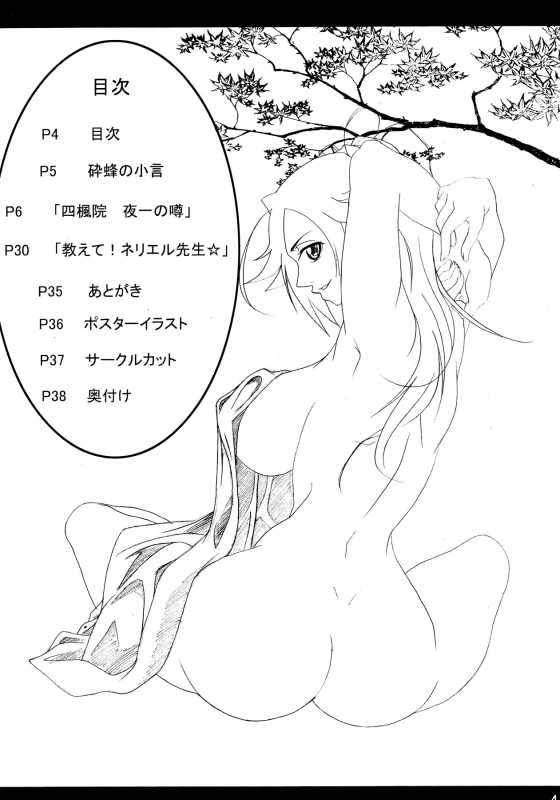 (SC39) [Kairanban (Bibi)] Benten Kairaku 7  Divine Pleasure 7 (Bleach) [English] [Chocolate]_02