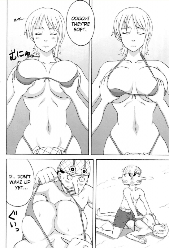 (SC39) [Naruho-dou (Naruhodo)] Ii Nami Yume Kibun  Good Nami Dream Feeling (One Piece) [Englis_06