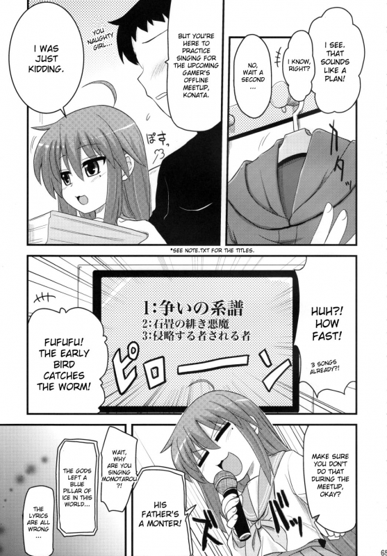 (SC41) [Shin Hijiridou Honpo (Hijiri Tsukasa)] Konata to OO Soushuuhen 4 Satsu Z_063