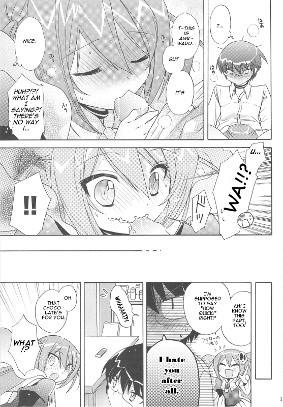 (SC42) [Platina Blonde (Mizutama)] Chikuchou Chocolate (The World God Only Knows) [English] [Kibitou_13