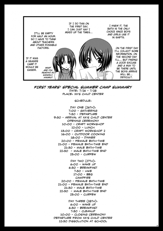 (SC48) [valssu (Charu)] Roshutsu Shoujo Yuugi Yon  Exhibitionist Girl's Play 4 [English] {Munyu} _34