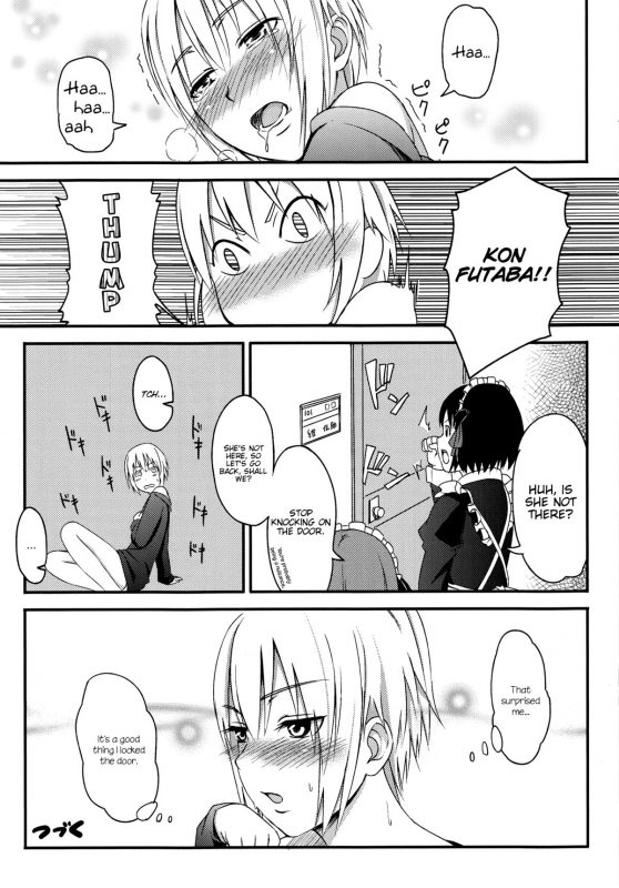 (SC49) [Nobita Graph (nidoro)] Suki Suki!! Kon Senpai (Soredemo Machi wa Mawatteiru) [English]_09