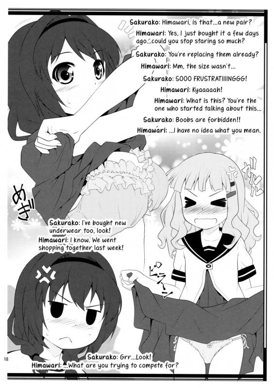 (SC53) [PURIMOMO (Goyac)] Lovely Substitute (YuruYuri) [English] =TV + Yuri-ism=_16