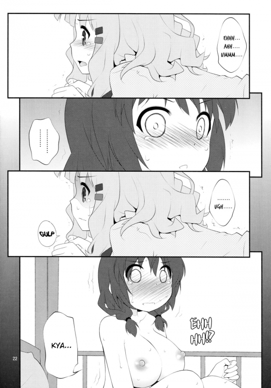 (SC54) [Purimomo (Goyac)] Himegoto Flowers  Secret Flowers (YuruYuri) [English] {Yuri-ism}_20