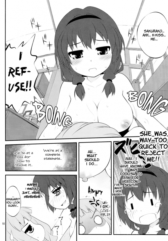 (SC56) [Purimomo (Goyac)] Himegoto Flowers  Secret Flowers 2 (YuruYuri) [English] [Yuri-ism]_08