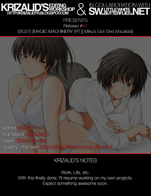 (SC57) [MAGIC MACHINERY (RT.)] HAETERUMIKU    Miku's Got One (Vocaloid) [English] =Krizalid + SW=_27