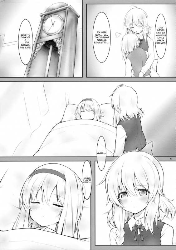 (SC62) [Cloud Palette (Kuroyume Naoto, Akanagi Youto)] kiss or kiss (Touhou Project) [Eng_11