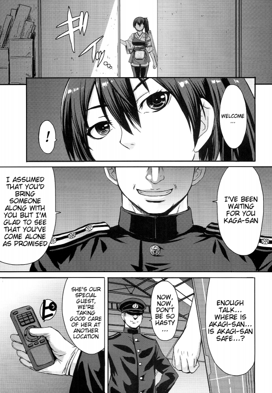 (SC64) [Bakunyu Fullnerson (Kokuryuugan)] Modaeru Kaga  Kaga in Agony (Kantai Co_03