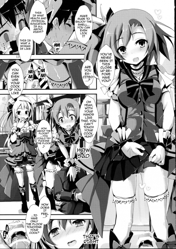 (SC65) [Yagisaki Ginza (Yagami Shuuichi)] KiRa-KiRa Senseition! (Love Live!) [English] {doujin-moe.us}_13