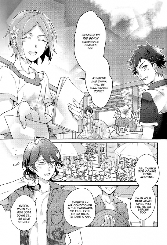 (SPARK11) [Yuushiki (Shinanojima Usa)] Lost Child Seaside (Ensemble Stars!) [English]_03