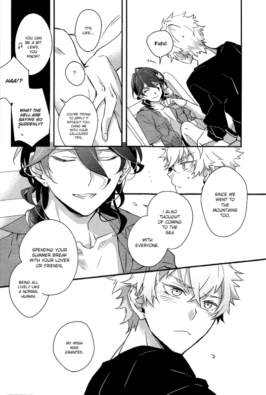 (SPARK11) [Yuushiki (Shinanojima Usa)] Lost Child Seaside (Ensemble Stars!) [English]_08