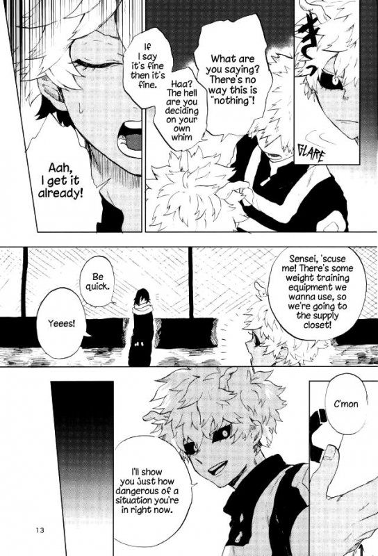 (SPARK12) [Fuzainoyamada (Fuzai Yumoto)] Danshi Kinsei  Boys Prohibited (Boku no Hero Aca_09