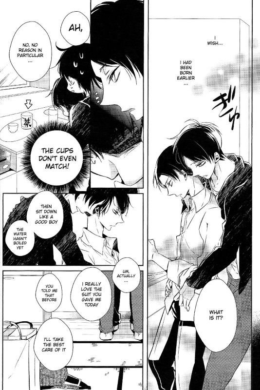 (SPARK8) [Fuukatei (Yazaki Ryoo)] Binbou Levi to Bonbon Eren (Shingeki no Kyojin) [English] [Moy Mo_12