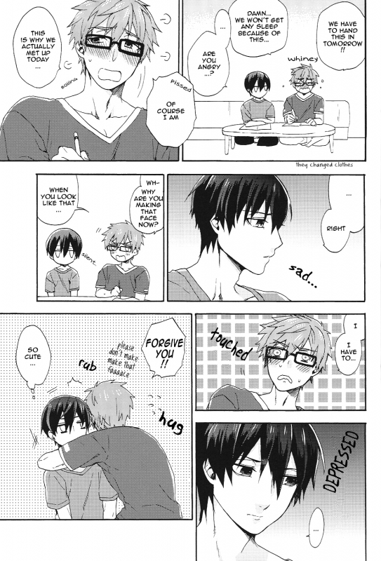 (SPARK8) [SABASURU (Edamomo)] Prey on Orca (Free!) [English] [ebil_trio]_27