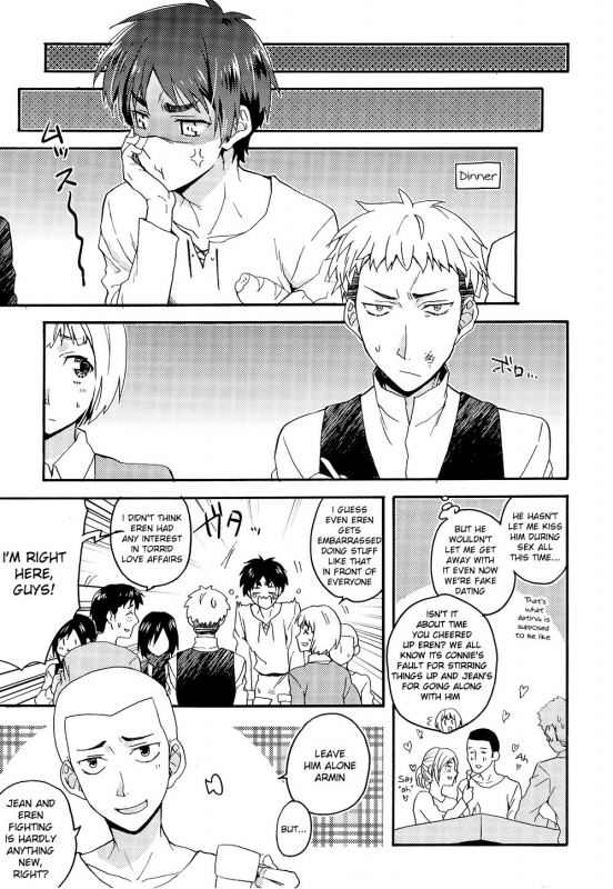 (SPARK8) [dg (Doguu)] Ore-tachi Tsukiattemasun. Chuuhen (Shingeki no Kyojin) [English] [Moy Moe Sc_16