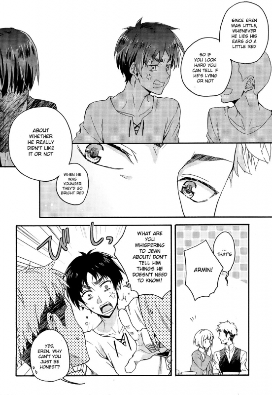 (SPARK8) [dg (Doguu)] Ore-tachi Tsukiattemasun. Chuuhen (Shingeki no Kyojin) [English] [Moy Moe Sc_19