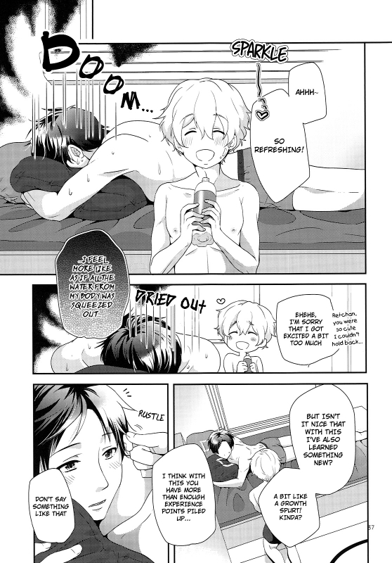 (SPARK9) [594x841 (A1)] LEVEL UP! (Free!) [English] [Holy Mackerel]_35