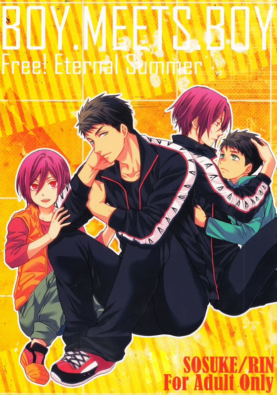 (SPARK9) [ALPHA PLUS (Hizuki Mai)] BOY MEETS BOY (Free!) [English] [Carrot-Bunny]_01