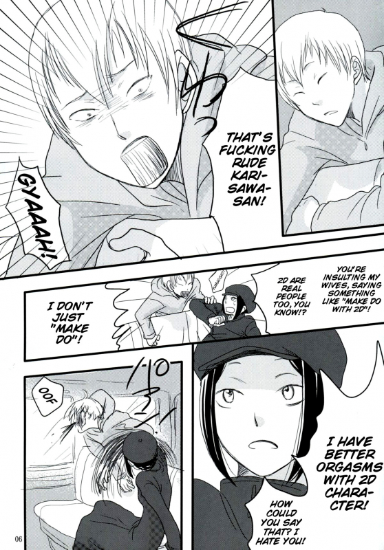 (SUPER19) [ELZA (Mamiya Noriko)] Hazama de Toiki Morasu Futari (Durarara!!) [English] [EHCove]_04