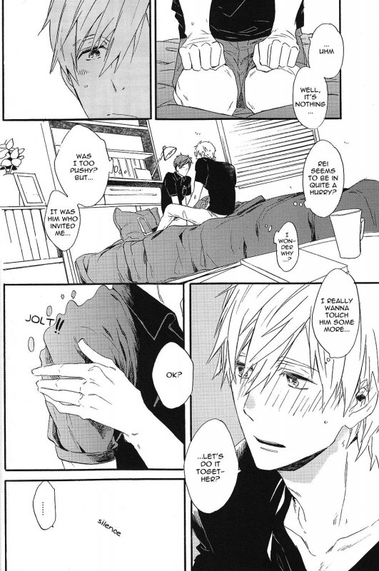 (SUPER23) [Ciao, baby (Miike Romuko)] Kowagari Mash Up! (Free!) [English] [ebil trio]_16