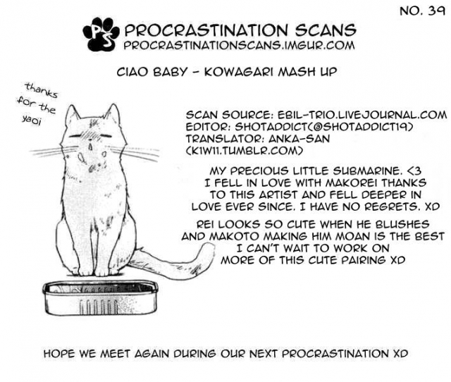 (SUPER23) [Ciao, baby (Miike Romuko)] Kowagari Mash Up! (Free!) [English] [ebil trio]_39