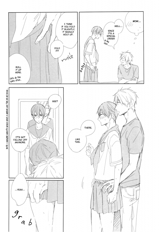 (SUPER23) [licca (Kashima)] Don't undress my sailor (Free!) [English] [Baka Dumb Aho Scans]_13