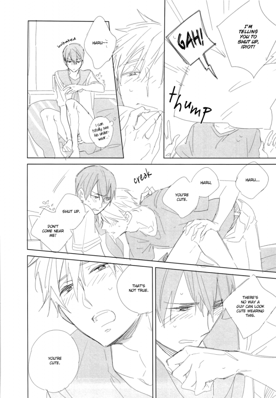 (SUPER23) [licca (Kashima)] Don't undress my sailor (Free!) [English] [Baka Dumb Aho Scans]_16