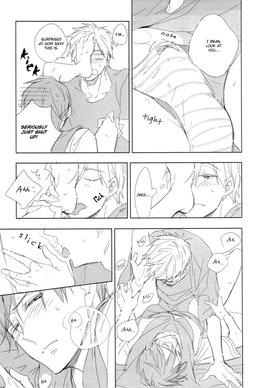 (SUPER23) [licca (Kashima)] Don't undress my sailor (Free!) [English] [Baka Dumb Aho Scans]_19