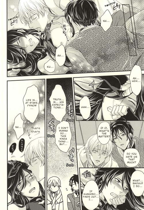 (SUPER24) [Karaage of the Year (Karaage Muchio)] Odoroki Anti-Aging (Touken Ranbu) [English] [Zettai_08