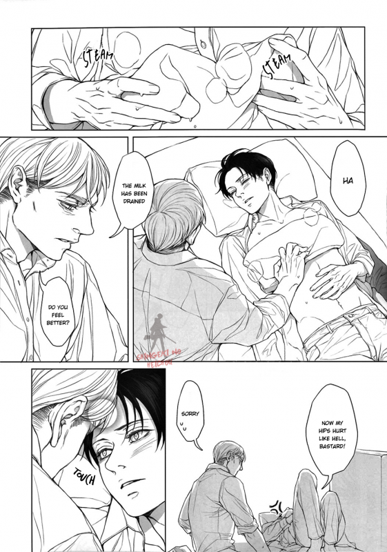 (SUPER24) [Syounen Kouraku (twoframe)] OMEGAVERSE MILK (Shingeki no Kyojin) [English] [humanitys sas_23