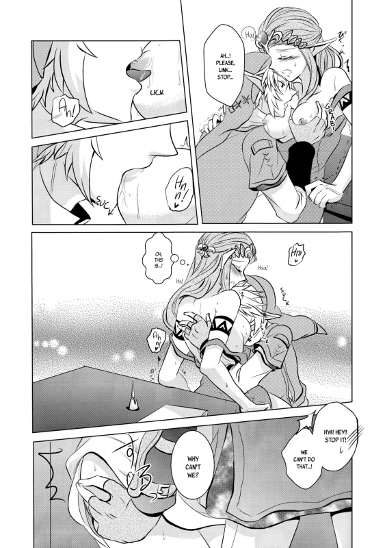 (SUPER25) [Sakurakan (Kaidou Mizuki)] Ameiro no Jikan  Amber Times (The Legend of Zelda) [English] _12