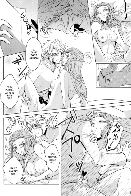 (SUPER25) [Sakurakan (Kaidou Mizuki)] Ameiro no Jikan  Amber Times (The Legend of Zelda) [English] _17