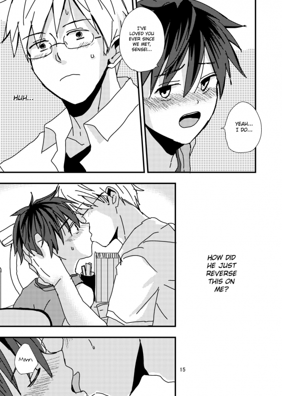 (SUPERKansai19) [Kume (Minakami)] Kimi to Himitsu no Jugyou [English] {Shotachan}_14