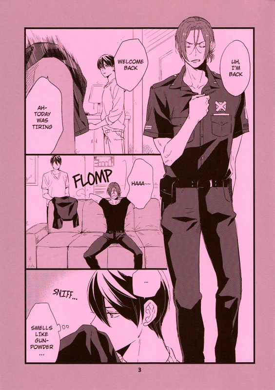 (SUPERKansai20) [KANGAROO KICK (Takagi Takumi)] Please arrest me. (Free!) [English] [ebil_trio]_02