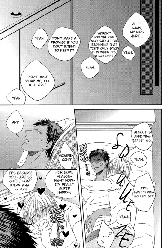 (Shadow Trickster 2) [ONIYURI (Tayoko)] Nakayoshissu! (Kuroko no Basuke) [English] [Silver Lining]_23