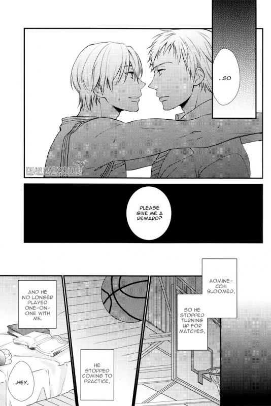 (Shadow Trickster 3) [Hagi (Shiramatsu)] Torikago no Uchuu (Kuroko no Basuke) [English] [Dear Marione_06