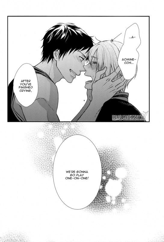 (Shadow Trickster 3) [Hagi (Shiramatsu)] Torikago no Uchuu (Kuroko no Basuke) [English] [Dear Marione_19