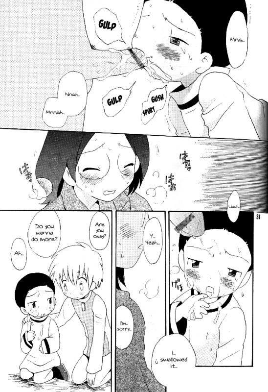 (Shota Collection) [Kuruguru DNA (Hoshiai Hilo)] MISSING LINK (Digimon Adventure) [English] {Shotachan}_30