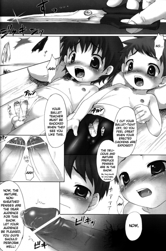 (Shota Scratch 1) [Syumatsusyorijou (Nemunemu)] A Ballet Tights [English]_23